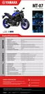 Catálogo Yamaha en La Florida | MT 07 | 2026-09-15T00:00:00.000Z - 2026-09-29T00:00:00.000Z
