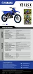 Catálogo Yamaha en La Florida | YZ 125 X 2025 | 2026-09-15T00:00:00.000Z - 2026-09-29T00:00:00.000Z