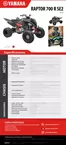 Catálogo Yamaha en Talca (Maule) | RAPTOR 700 SE 1 | 2026-09-15T00:00:00.000Z - 2026-09-29T00:00:00.000Z