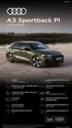 Catálogo Audi en Lo Barnechea | Audi A3 Sportback Facelift | 2025-05-14T00:00:00.000Z - 2026-05-14T00:00:00.000Z