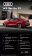 Catálogo Audi en Lo Barnechea | Audi A3 Sedán Facelift. | 2025-05-14T00:00:00.000Z - 2026-05-14T00:00:00.000Z