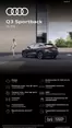 Catálogo Audi en Santiago | Audi Q3 Sportback | 2025-09-11T00:00:00.000Z - 2026-09-11T00:00:00.000Z