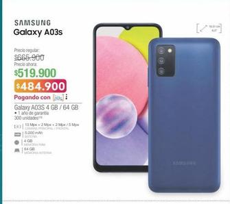 Samsung Galaxy A03S 4 GB / 64 GB • 1 año de garantía