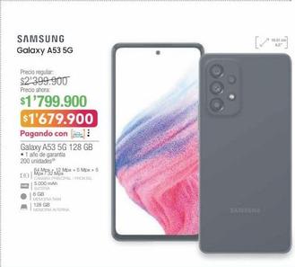 Samsung Galaxy A53 5G 128 GB • 1 año de garantía
