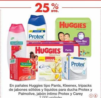 En pañales Huggies tipo Pants