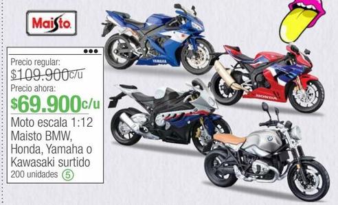 Moto escala Maisto