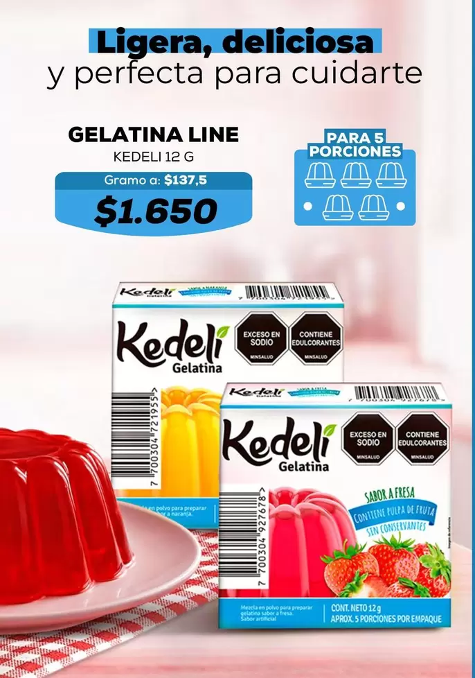 Kedeli - Gelatina Line