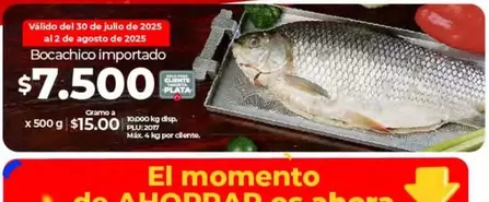 Bocachico importado