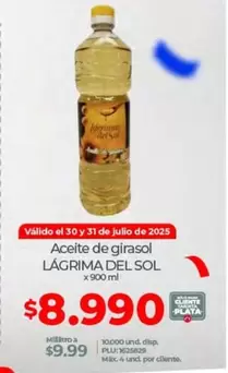 Sol - Aceite de girasol
