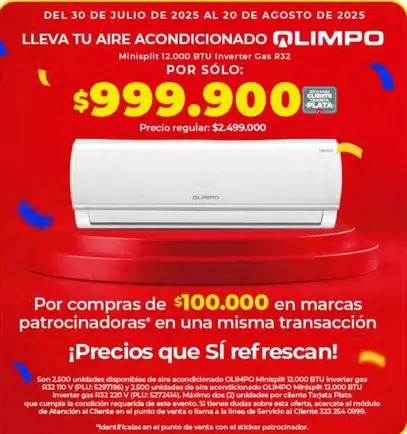 Olimpo - Aire Acondicionado