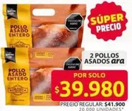 super - 2 POLLOS ASADOS