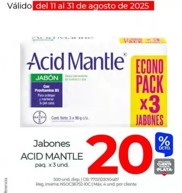 Acid Mantle - JABON