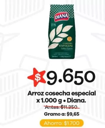 Diana - Arroz cosecha especial