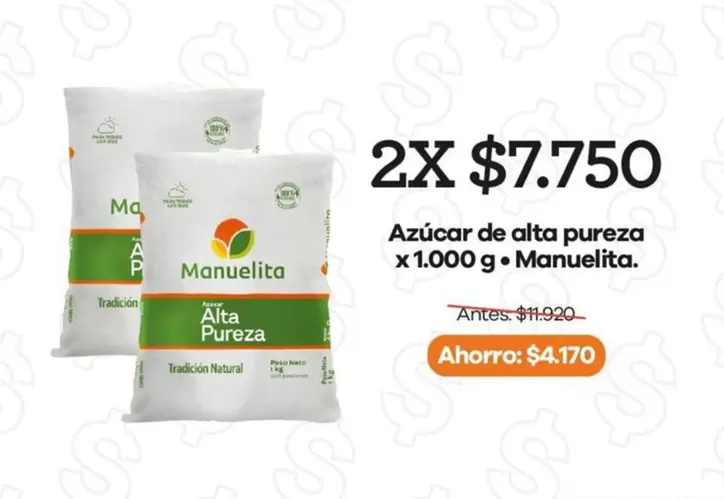 Manuelita - Azúcar de alta pureza