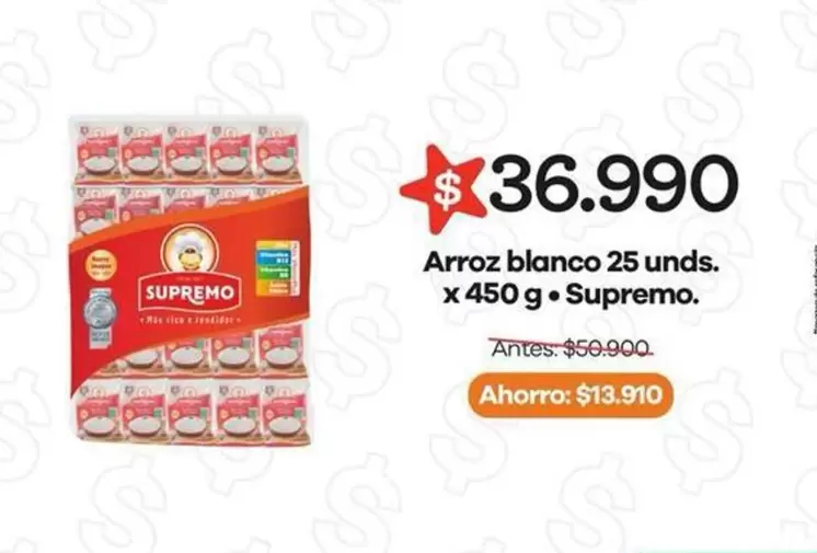 Supremo - Arroz blanco