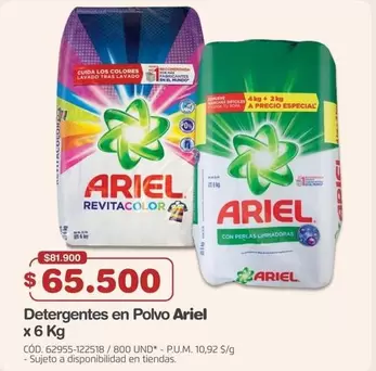 Ariel - Detergentes en Polvo