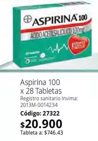 Aspirina 100
