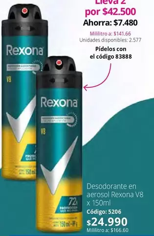 Rexona - V8