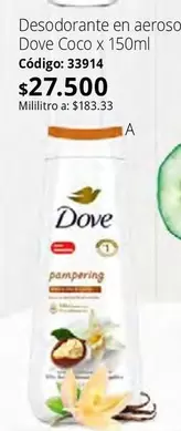 Dove - Coco x 150ml