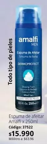 Espuma de afeltar x 250ml