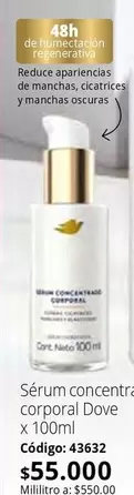 Dove - corporal x 100ml