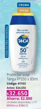 Recamier - FPS50 x 85ml