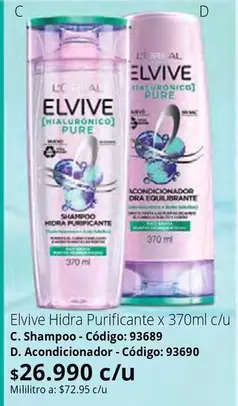 Elvive - Hidra Purificante