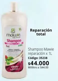 Shampoo reparación