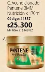 Pantene - Acondicionador 3MM