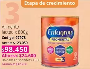 Enfagrow - Alimento lácteo x 800g