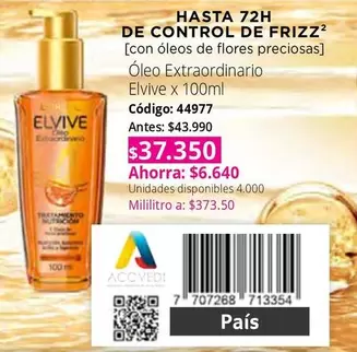 Elvive - Óleo Extraordinario