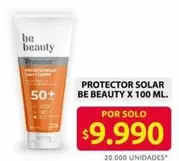 Be Beauty - PROTECTOR SOLAR