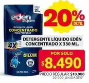 Eden - DETERGENTE LÍQUIDO
