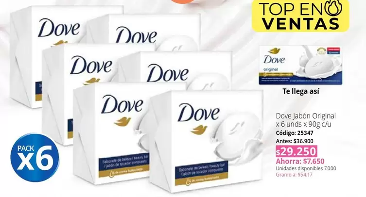 Dove - jabón Orginal