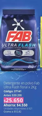 Fab - Ultra Flash floral x 2Kg