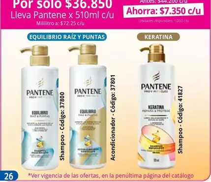 Pantene -  x 510ml c/u