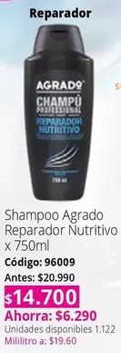Agrado - Reparador Nutritivo