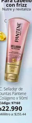 Pantene - Sellador de Puntas Colágeno x 90ml