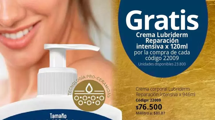 Lubriderm - Crema Reparación intensiva