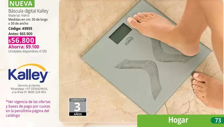 Kalley - Báscula digital