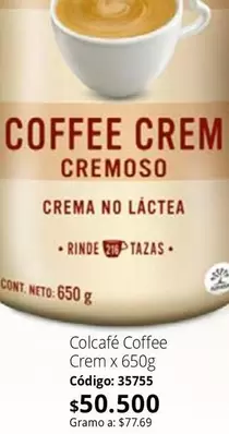 no - Coffee Crem