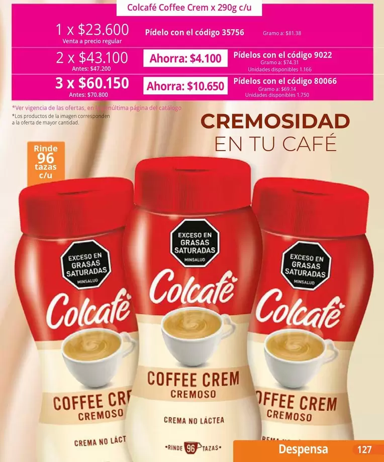 Colcafe - Coffee Crem