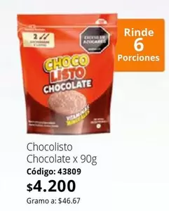 Chocolisto - Chocolate