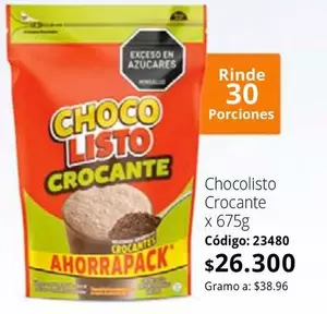 Chocolisto - Crocante