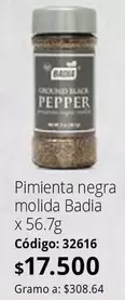 Badia - Pimienta negra molida