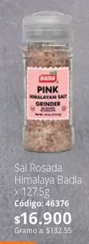 Badia - Pink Himalayan Salt Grinder