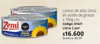 Zenú - Lomos de atún