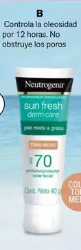 Neutrogena - Sun Fresh Derm Care