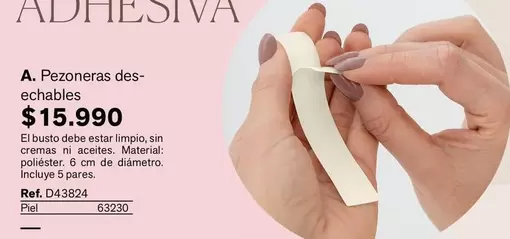 Limpio - Pezoneras des-echables