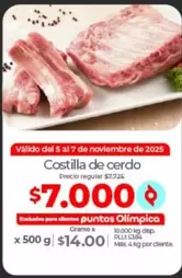 Costilla de cerdo
